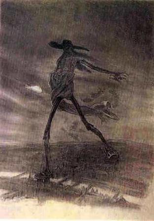 Felicien Rops Satan Sowing Seeds